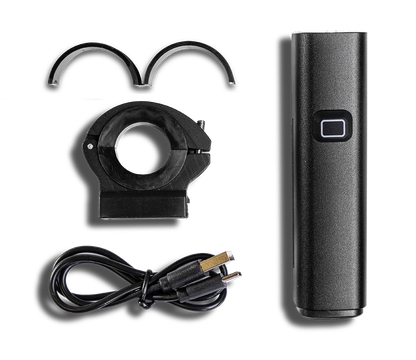 Smarter Bullit Cykellampa F530 VIT – 1000lm – närbild detaljer | SMARTER