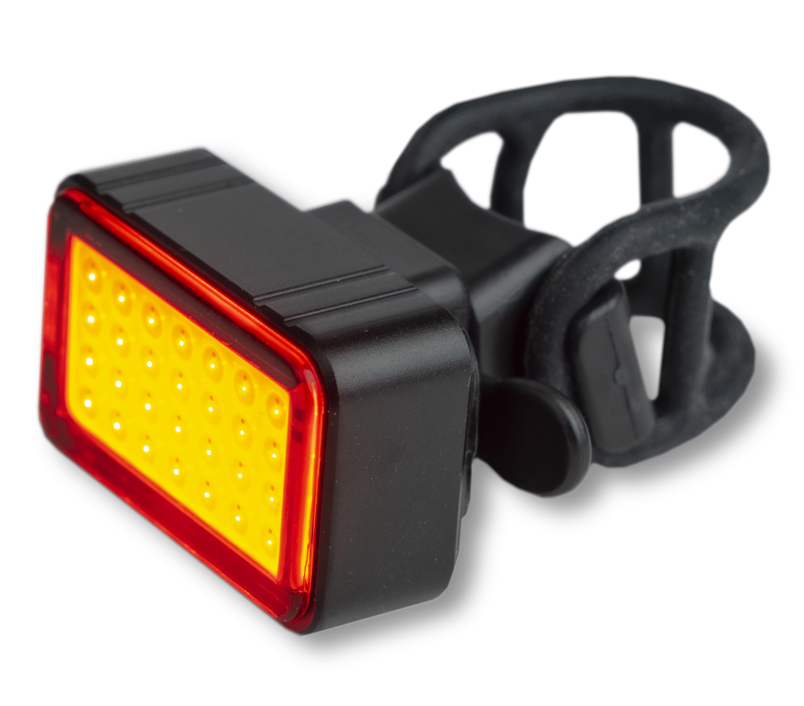 Smarter Bullit Cykellampa B820 RÖD – 50lm – produktbild framifrån | SMARTER