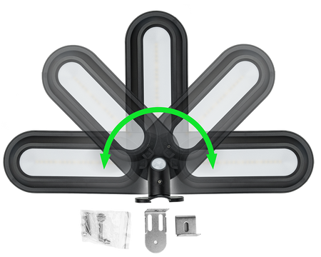 Solcellslampa VALLE – 18 – PIR – sensor – produktbild framifrån | Xenonkungen