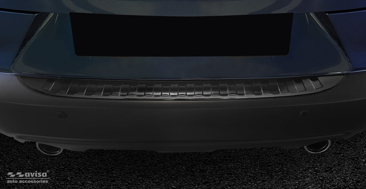 Lastskydd Mazda CX-3 2015–2018, facelift 2018– 2022 – Svart – detaljbild 3