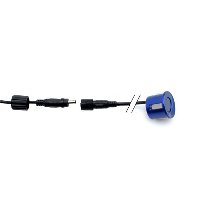 Parkeringssystem med kamera – Kungsblå – 9V - 16V – ultraljudssensor