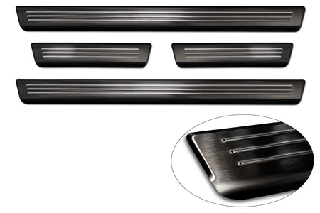 Tröskelskydd Lines Hyundai Kona II 2023+ / MG 3 III 2024+ > / MG ZS II 2024+ > – Svart