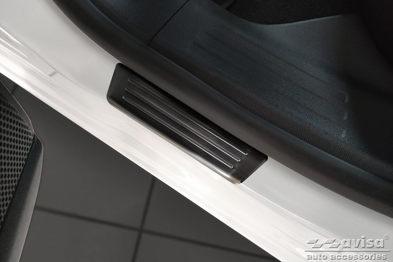 Tröskelskydd Special Edition Opel Mokka II (B) crossover 2020+ – Svart – detaljbild 2