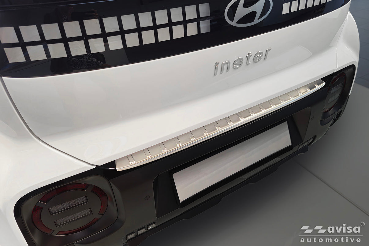 Lastskydd Hyundai Inster 2024+ – Silver satin – detaljbild 3