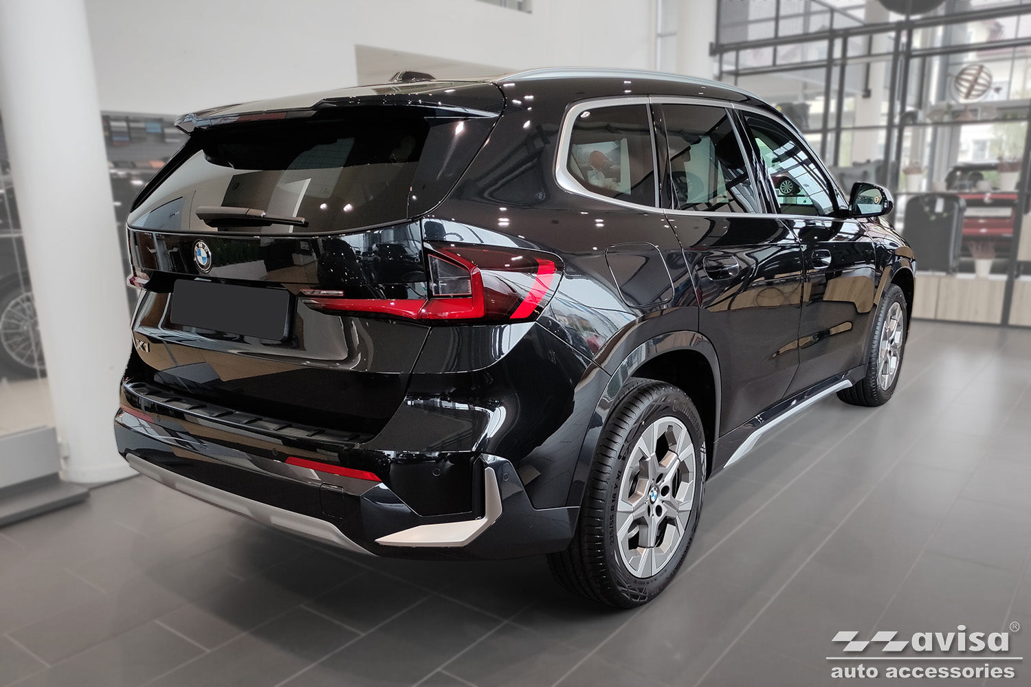 Lastskydd Strong Edition BMW X1 III U11 2022+/ BMW X1 III U11 X -line 2022+ – Svart – detaljbild 2