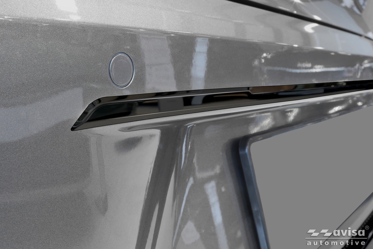 Bakluckelist Picanto III facelift 2024+ – Spegelblank svart – detaljbild 3