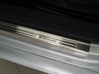 Tröskelskydd Exclusive Volkswagen Passat B6 2005–2010 / Volkswagen Passat B7 2011–2014 – Silver satin