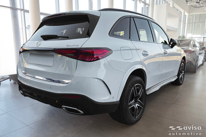 Bakluckelist Mercedes Glc II (X254) 2022+/ AMG – Spegelpolerat silver – detaljbild 2