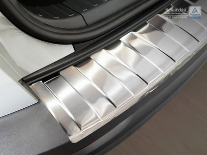Lastskydd Skoda Karoq crossover/ Sportline 2017–2022 / Skoda Karoq Clever 2020–2022 – Silver satin – detaljbild 2