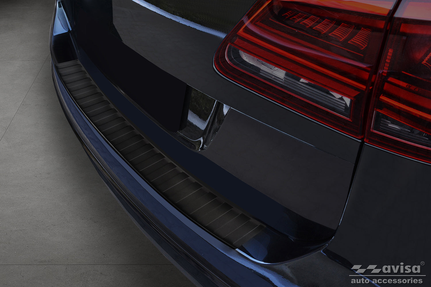 Lastskydd Black Mat Seat Alhambra II 2010+ / Volkswagen Sharan II 2010+ – Mattsvart – detaljbild 3
