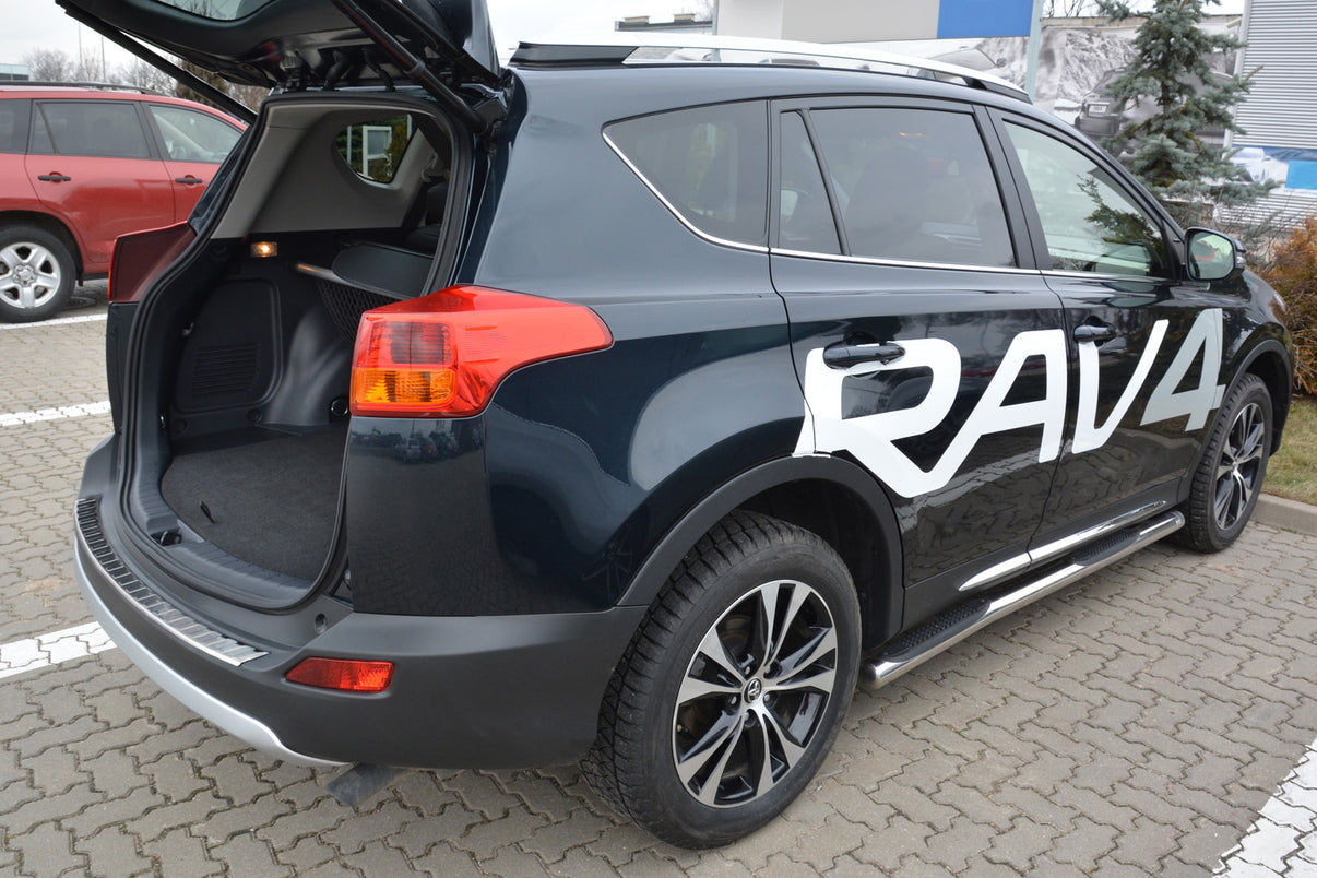 Lastskydd Toyota RAV4 IV 2013+03.2015+ Silver satin – detaljbild 3