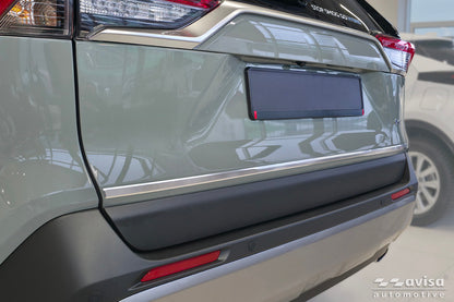 Bakluckelist Toyota RAV4 V generation/ Hybrid 2018+ ( fits version PHEV GR ) – Silver satin – detaljbild 3