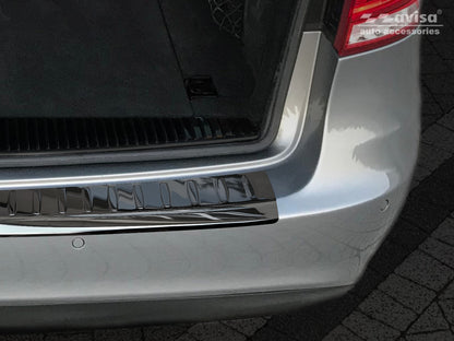 Lastskydd Mercedes E Class W212 Kombi 2013–2015, facelift 2015–2016 – Spegelblank svart – detaljbild 2
