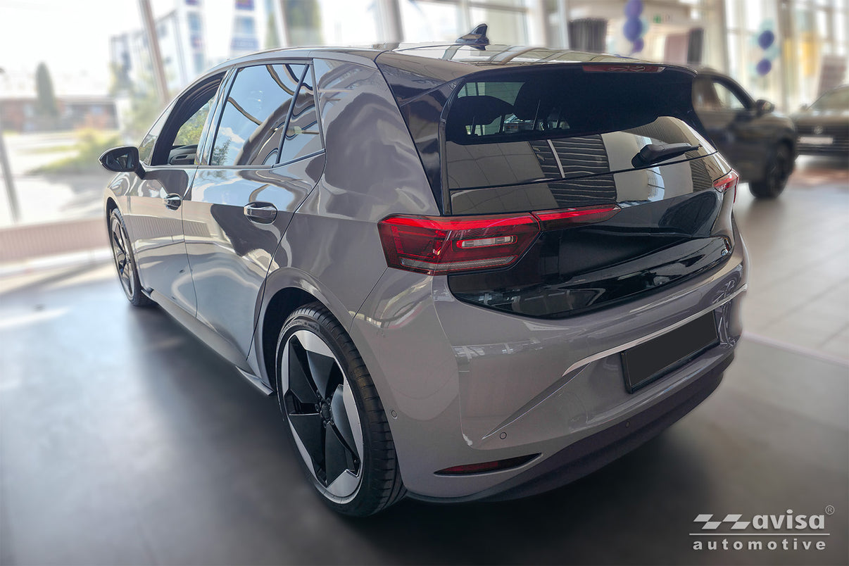 Bakluckelist Volkswagen ID 3 2019–2023, facelift 2023+ – Silver satin – detaljbild 2