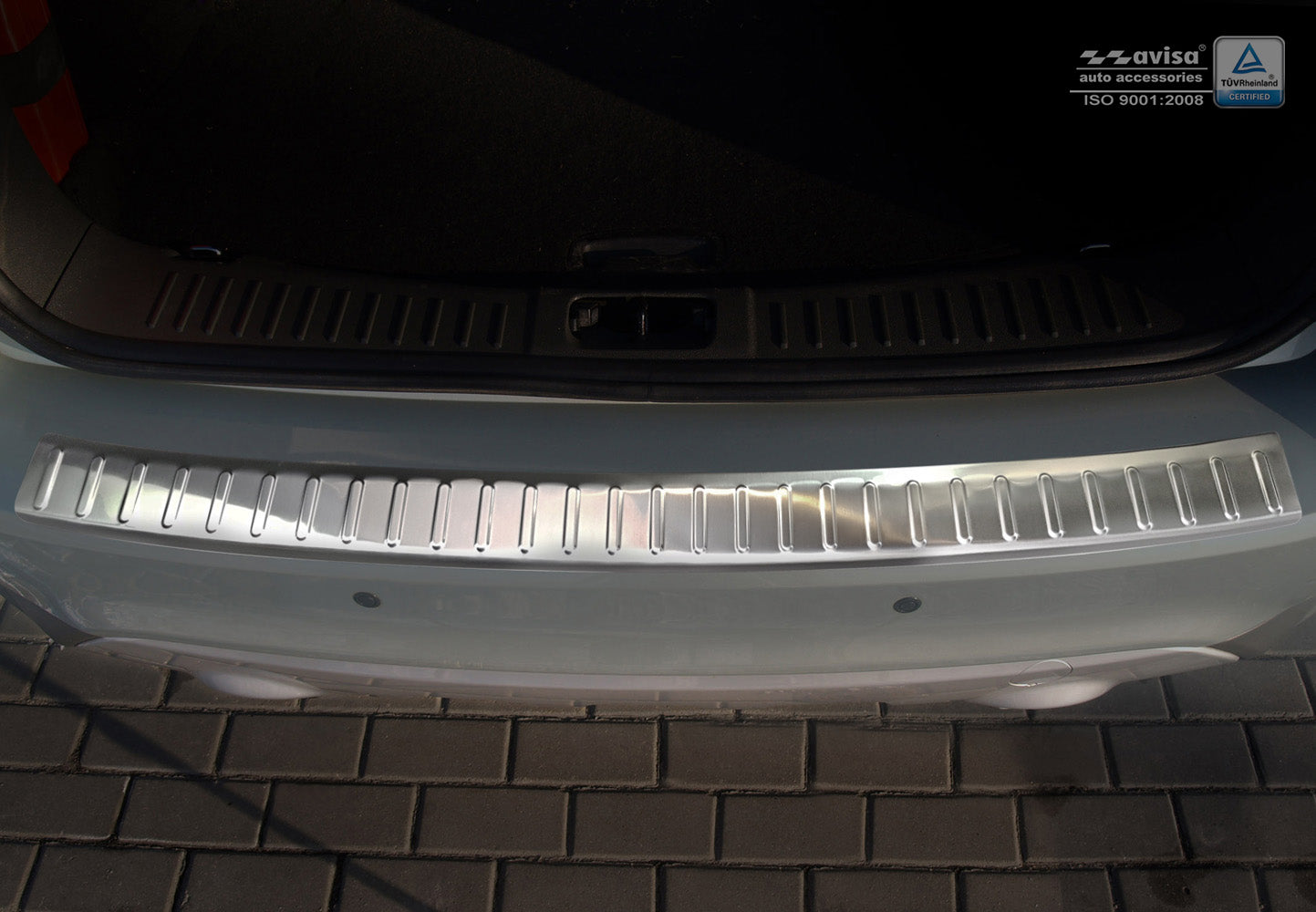 Lastskydd Ford Kuga I 2008–2013 – Silver satin