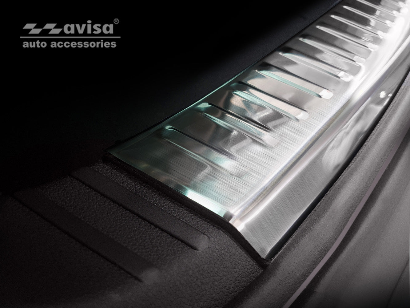 Inre lastskydd Skoda Kodiaq crossover 2016–2021, facelift 2021–2024 – Silver satin – detaljbild 2