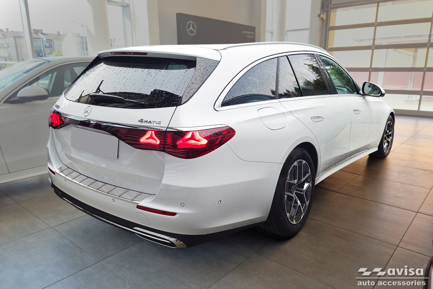 Lastskydd Mercedes E- Klasa VI Kombi (S214) 2023+ – Silver – detaljbild 2