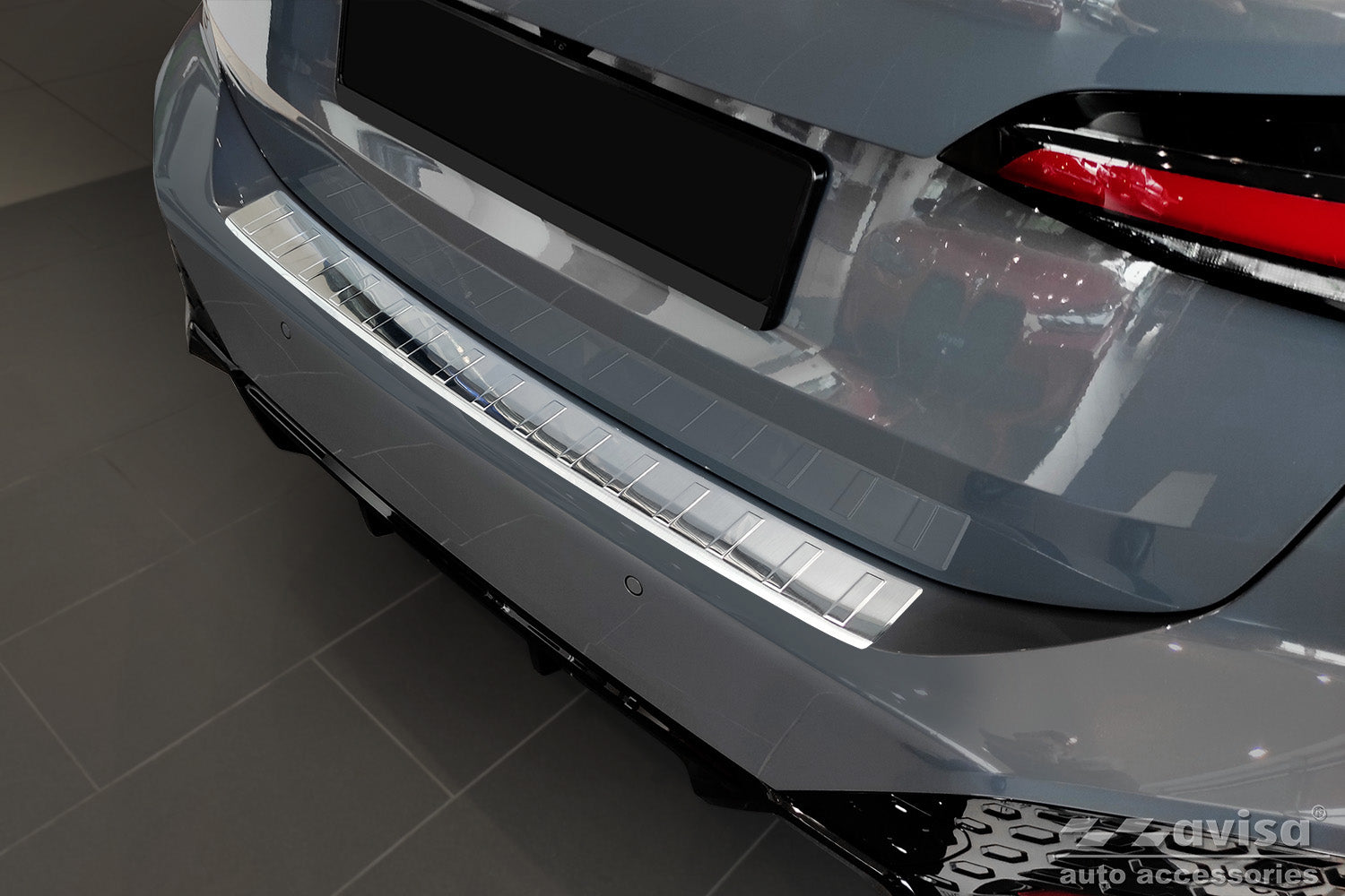 Lastskydd BMW 2 Active Tourer II U06 M-paket 2021+ – Silver satin – detaljbild 3