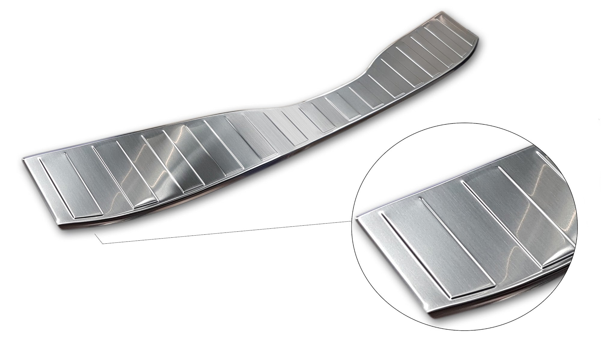 Lastskydd Ford Mondeo IV MK4 Kombi facelift 2010–2014 – Silver satin