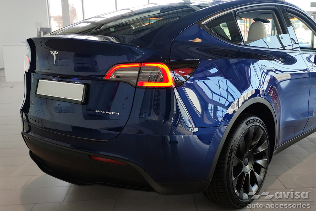 Lastskydd Tesla modell Y 2020+ – Svart – detaljbild 2