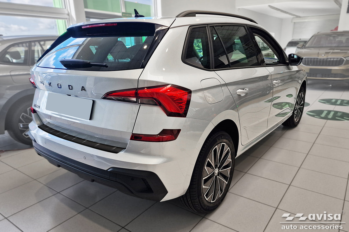 Lastskydd Black Mat Skoda Kamiq crossover facelift 2024+ – Mattsvart – detaljbild 2