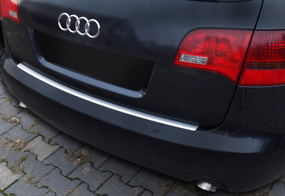 Lastskydd Audi A6 C6 Avant 2005–2011 – Silver satin – detaljbild 2