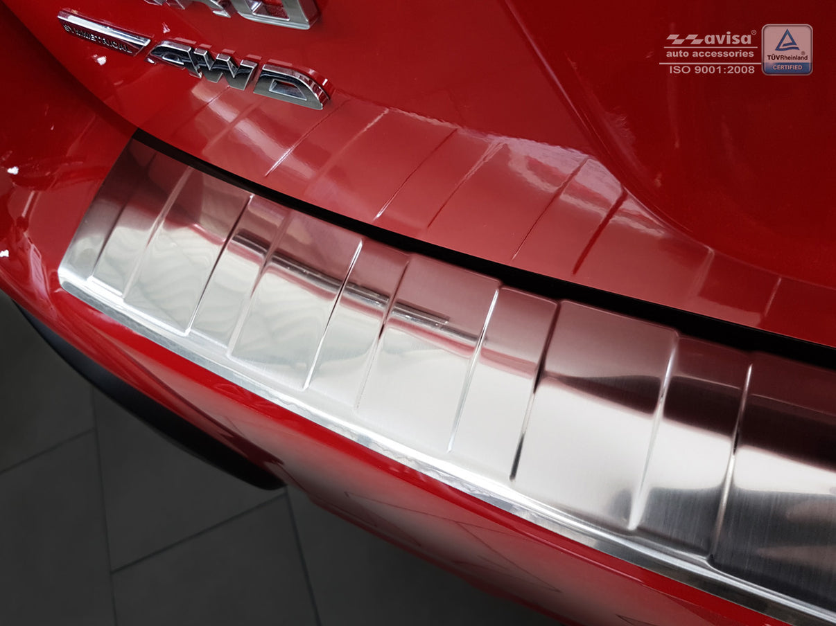 Lastskydd Subaru XV II 2017+ – Silver satin – detaljbild 2
