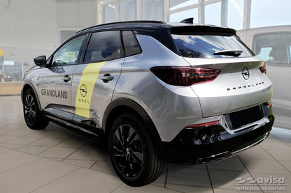 Lastskydd Opel Grandland facelift 2021+/ Hybrid facelift 2021+ – Svart – detaljbild 2