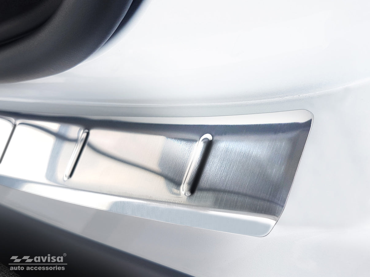 Lastskydd Citroen C5 Aircross 2018–2022, facelift 2022–2025 – Silver satin – detaljbild 2