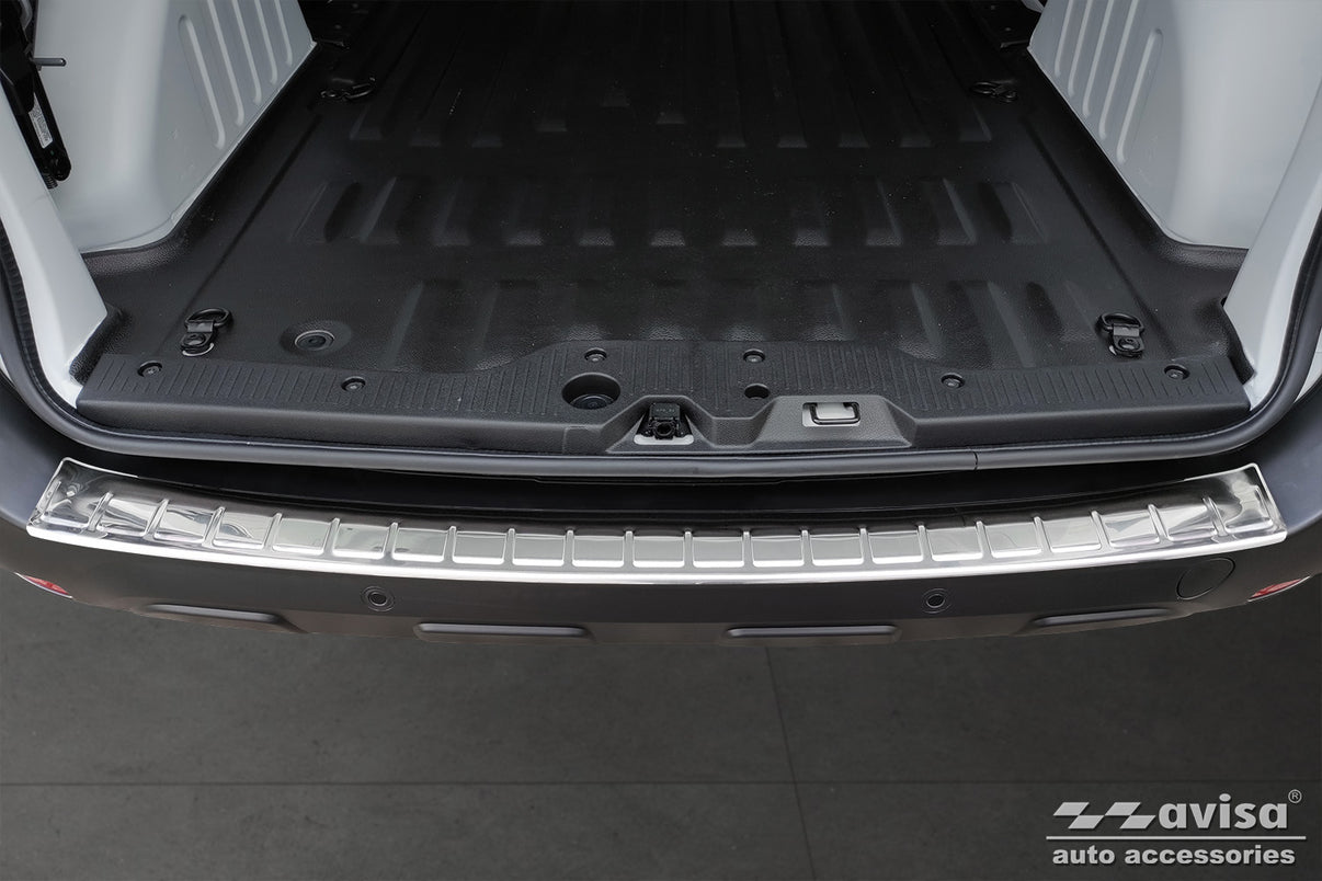 Lastskydd Renault Express Van furgon 4-dörrars 2021+ – Silver satin – detaljbild 3