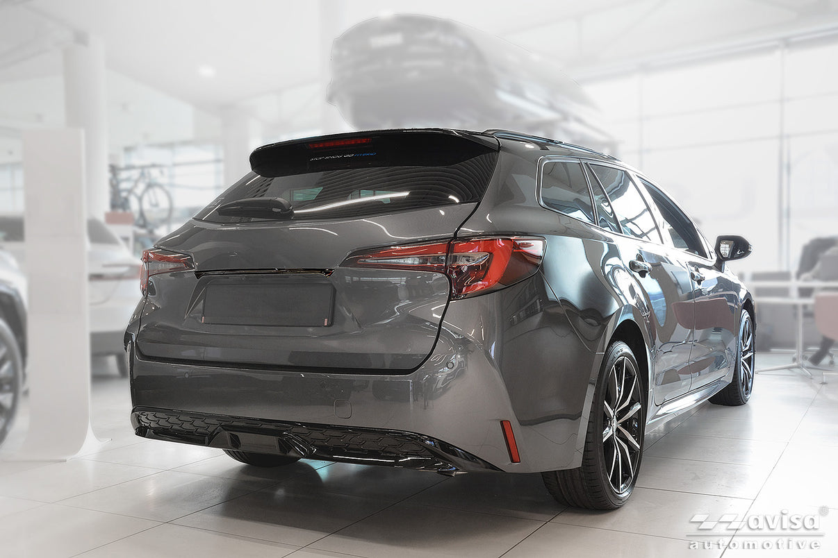 Bakluckelist Toyota Corolla XII Touring Sports 2018+/ GR Sport 2018+ – Spegelblank svart (2/51210) – detaljbild 2