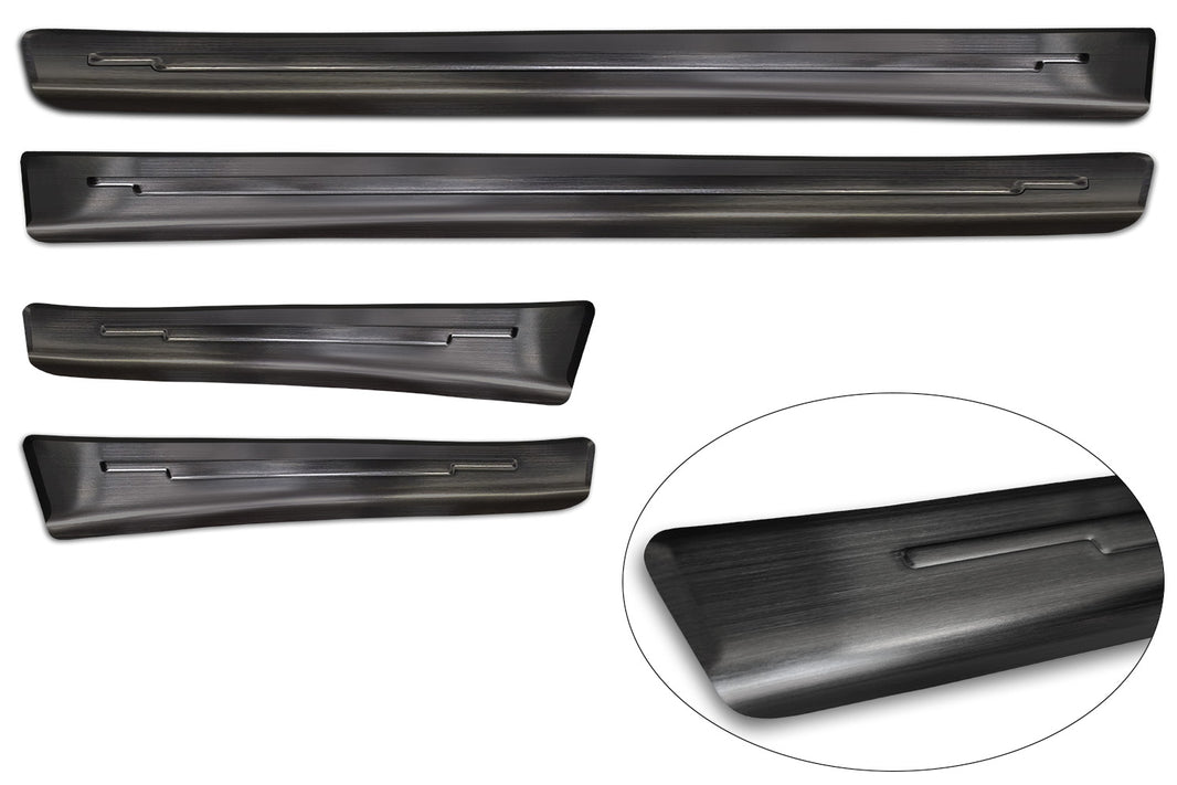 Tröskelskydd Lines Subaru Forester VI 2024+ – Svart