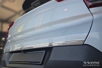 Bakluckelist Opel Frontera 2024+ – Spegelpolerat silver – detaljbild 3