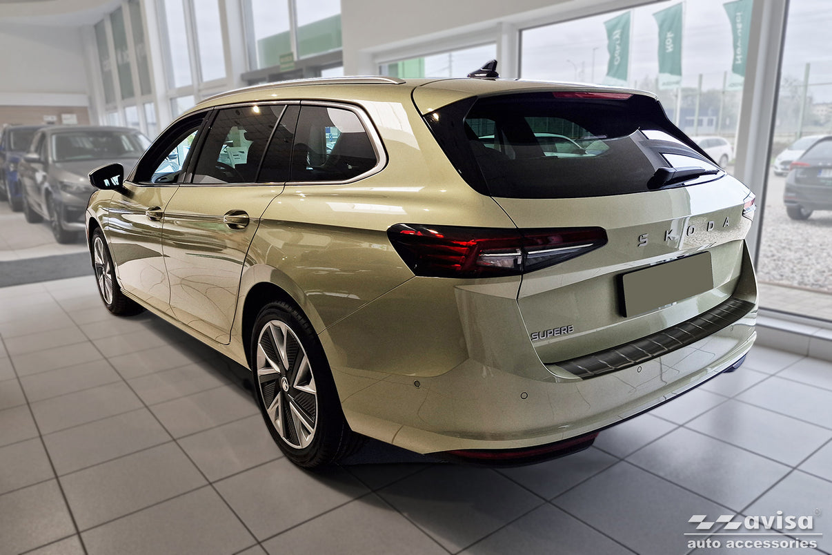 Lastskydd Skoda Superb IV Kombi 2024+ – Svart – detaljbild 2