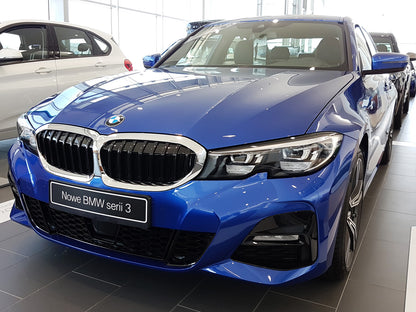 Lastskydd BMW 3 G20 sedan M-paket 2018–2022 – Silver satin – detaljbild 3