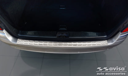 Lastskydd Mercedes E Class W211 Kombi 2002–2009 – Silver satin – detaljbild 3