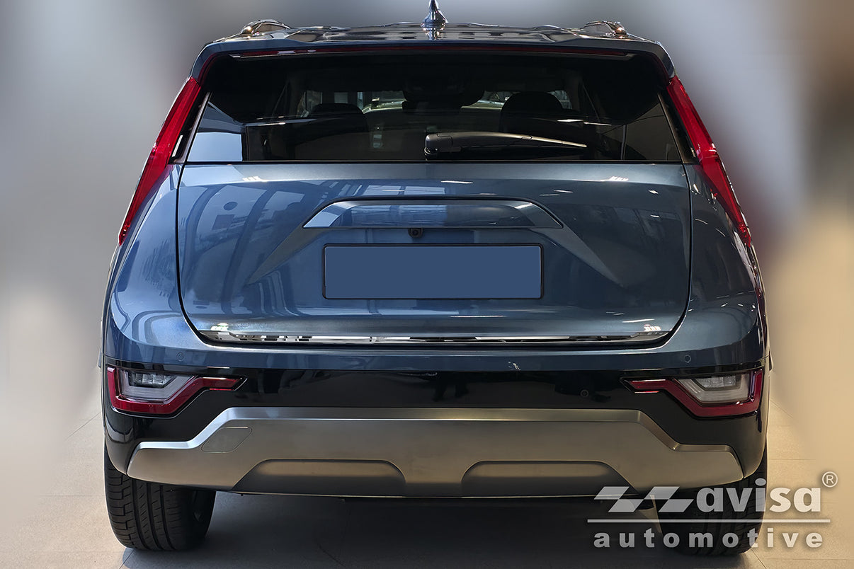 Bakluckelist Kia Niro II 2022+ – Spegelpolerat silver – detaljbild 3