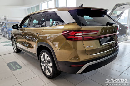 Lastskydd Skoda Kodiaq II 2024+ – Silver satin – detaljbild 2