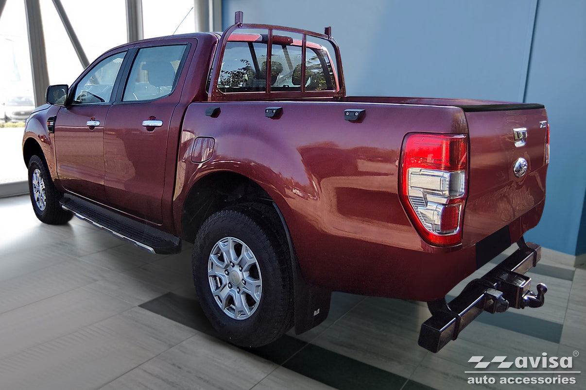 Bakre kant-/skyddslist Ford Ranger V 2011–2022 – Svart (2/53151) – detaljbild 2