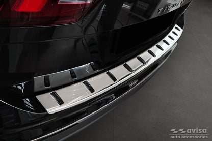 Lastskydd Strong Edition Volkswagen Tiguan II 2015–2020, facelift 2020+/ eHybrid 2020–2024 m.fl. – Silver – detaljbild 3