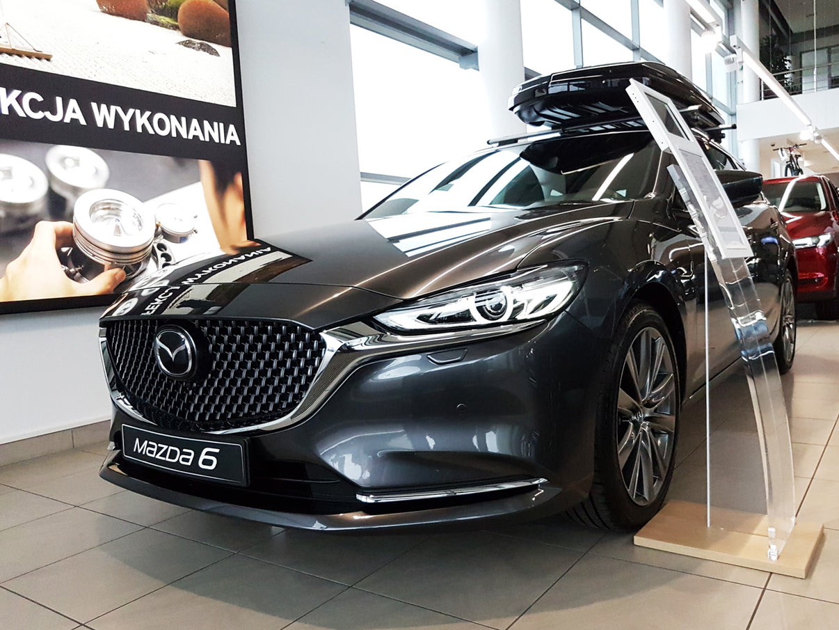 Lastskydd Mazda 6 III Kombi (GJ) 2012–2014, facelift 2014–2018, facelift 2018+ – Silver satin (2/35293) – detaljbild 3