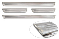 Tröskelskydd Lines Skoda Enyaq IV 2020+/ Skoda Enyaq Coupe iV 2022+ – Silver satin