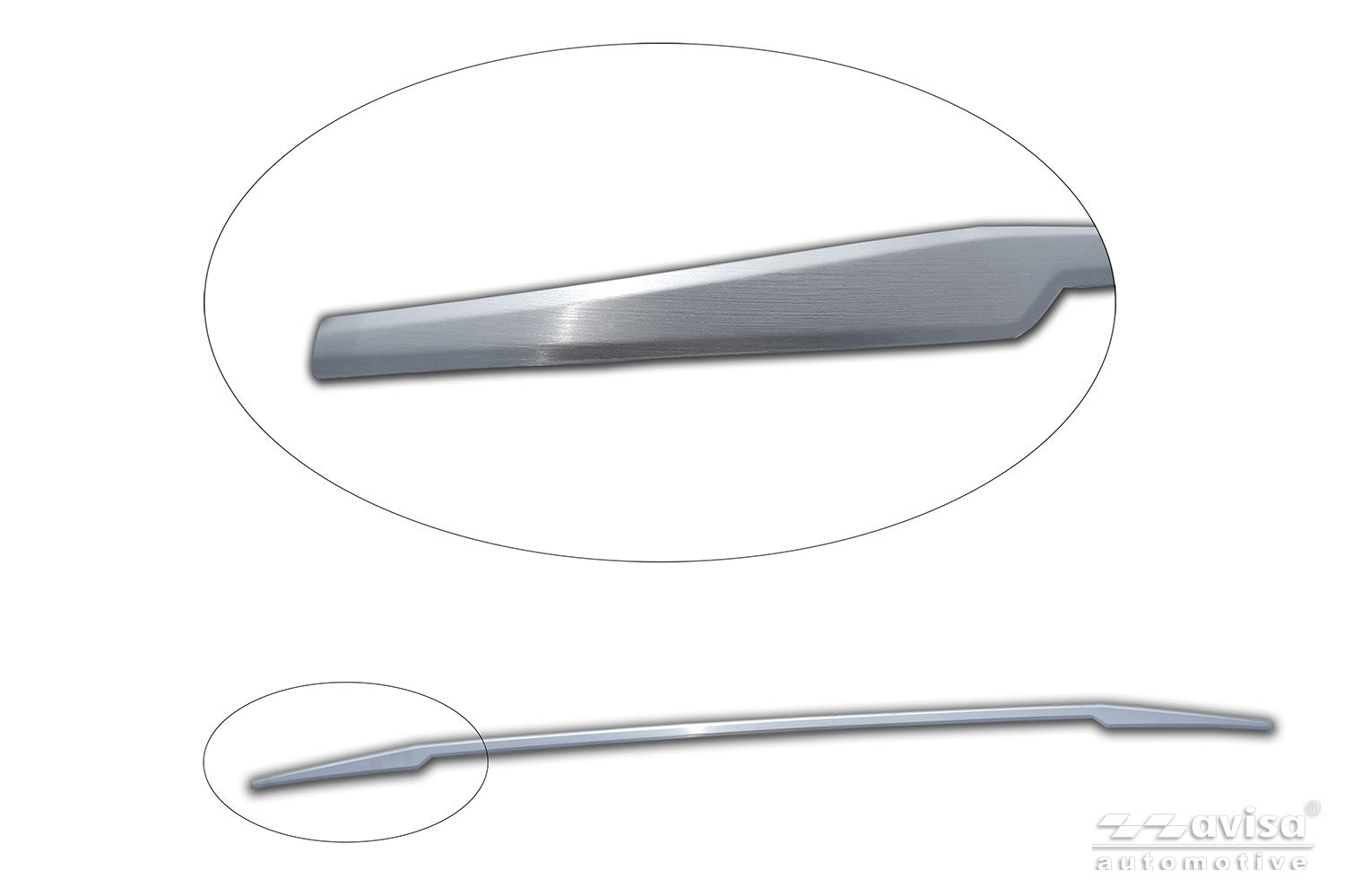 Bakluckelist Volkswagen ID 4 2020+ – Silver satin