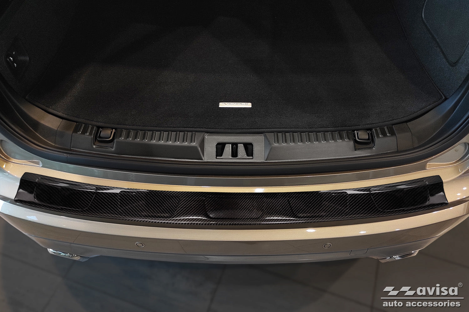 Lastskydd Ford Edge II/ ST-Line/ Vignale facelift 2018+ (European version) – Svart – detaljbild 3