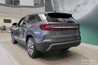 Bakluckelist Skoda Kodiaq II 2024+ – Silver satin – detaljbild 2