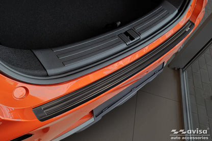 Lastskydd MG ZS facelift 2019–2024/ MG ZS EV facelift 2021–2024 (engrave British facelift ag) – Svart – detaljbild 3