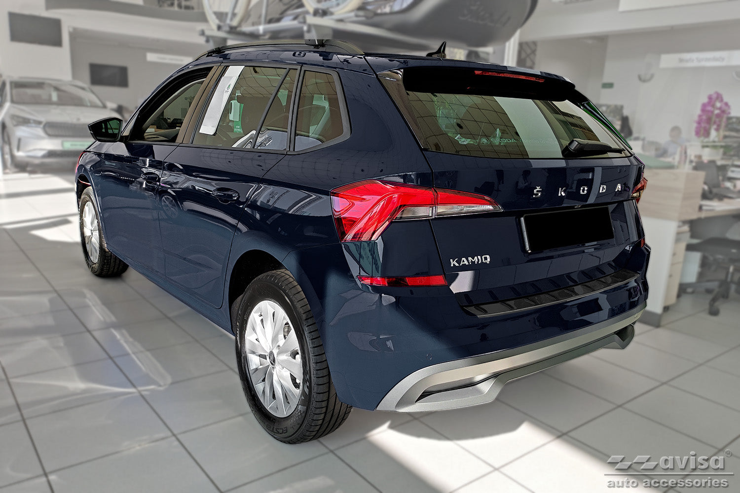 Lastskydd Strong Edition Skoda Kamiq crossover 2019–2024 – Svart – detaljbild 2
