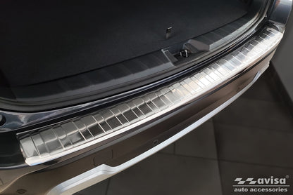 Lastskydd Subaru Forester V suv 2018–2024 – Silver satin – detaljbild 3