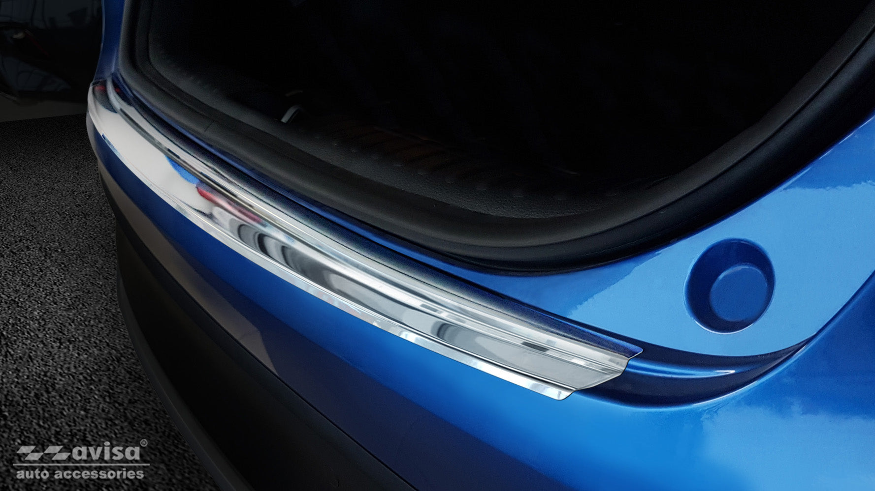 Lastskydd Kia Xceed crossover 2019+ – Silver satin – detaljbild 2