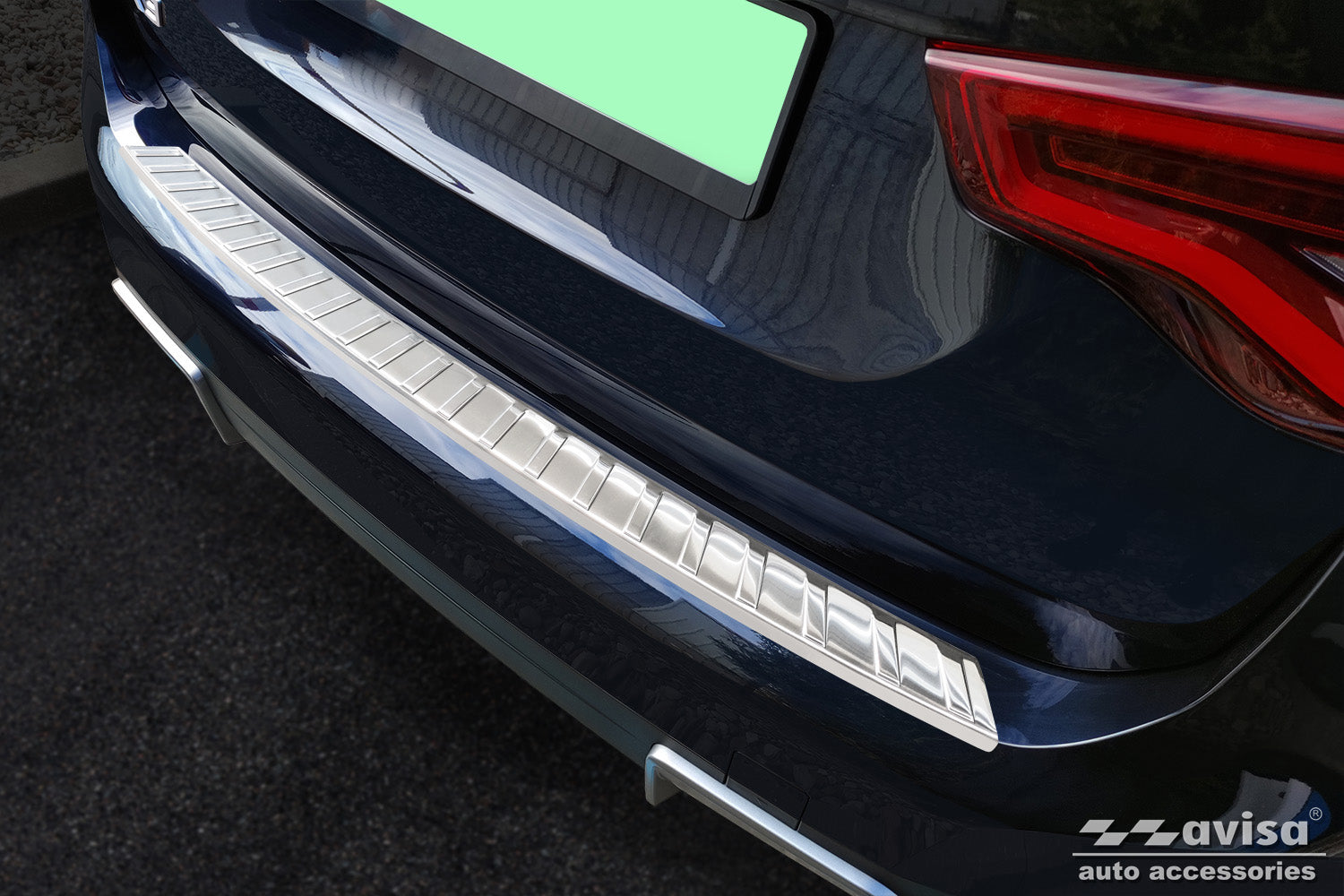 Lastskydd BMW iX3 (G08) 2020– 2021 – Silver satin – detaljbild 3